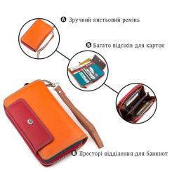 Кошелек ST Leather Красный Фото 3