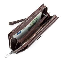 Кошелек ST Leather Из натуральной кожи Коричневый Фото 4