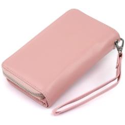 Кошелек ST Leather Из кожи Розовый Фото 1