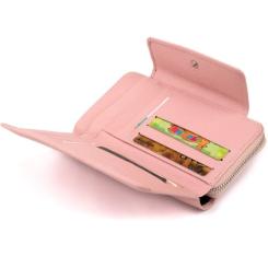 Кошелек ST Leather Из кожи Розовый Фото 6