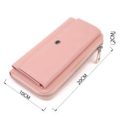 Кошелек ST Leather Розовый Фото 2