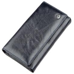 Кошелек ST Leather Серо-синий Фото