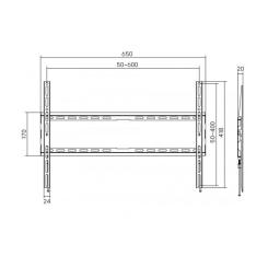 Кронштейн AGN AGN80-460F Фото 4
