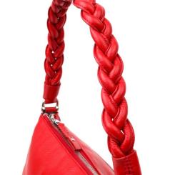 Сумка Karya Кожаная Красная Фото 9