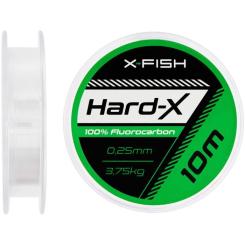 Флюорокарбон X-Fish Hard-X 10m (clear) 0.25mm 3.75kg Фото