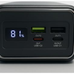 Батарея универсальная GEAR 40000mAh, PD/22.5W, black Фото 2