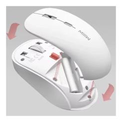 Мышка Xiaomi MiiiW Wireless/Bluetooth White Фото 2