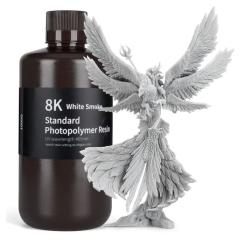 Фотополимерная смола ELEGOO Resin, Standard 8K 1кг, white smoke Фото