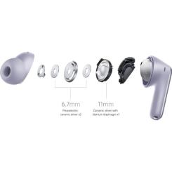 Наушники Xiaomi Redmi Buds 6 Pro (BHR9317GL) Lavender Purple Фото 9