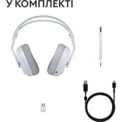 Наушники Logitech G522 Lightspeed Wireless Gaming Headset White Фото 2