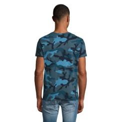 Футболка Sol's Camo men синій камо S Фото 2