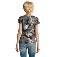 Футболка Sol's Camo women сірий камо L Фото 1