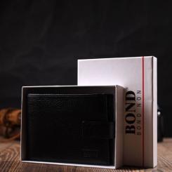 Кошелек Bond Accessories Из натуральной кожи Черный Фото 10