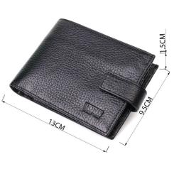 Кошелек Bond Accessories Из натуральной кожи Черный Фото 2