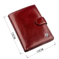 Кошелек Boston Кожаный Коричневый Фото 2