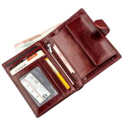 Кошелек Boston Кожаный Коричневый Фото 4