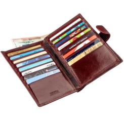 Кошелек Boston Кожаный Коричневый Фото 5