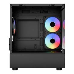 Корпус для ПК AeroCool Viewport Mini-G-BK-v2 Black Фото 1