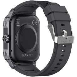 Смарт-часы Havit HV-M9040S IP67 Bluetooth Call Black Фото 3