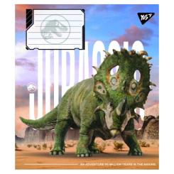 Тетрадь Yes JURASSIC WORLD ALIVE А5 12 аркушів клітинка Фото 3