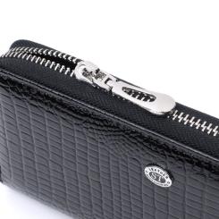 Кошелек ST Leather Из натуральной кожи Черный Фото 5