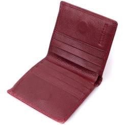 Кошелек ST Leather Из натуральной кожи Бордовый Фото 2