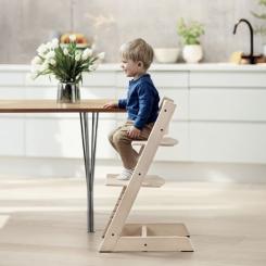 Стульчик для кормления Stokke Tripp Trapp, Whitewash (слонова кістка) Фото 1