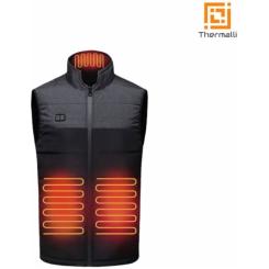 Жилет с подогревом Thermalli Chatel чорний/сірий L Фото 1