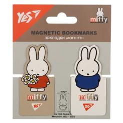 Закладки для книг Yes магнітні Miffy, висікання, 2 шт Фото