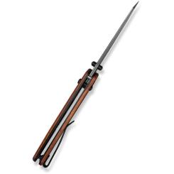 Нож Civivi Sixgill, Guibourtia Wood, Damascus Фото 2