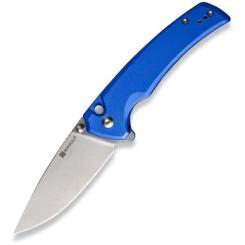 Нож Sencut Serene, Blue Aluminum, Satin Фото 1