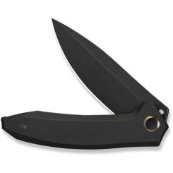 Нож Weknife Acuminal, Black Titanium, Darkwash Фото 4