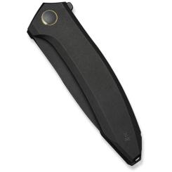 Нож Weknife Acuminal, Black Titanium, Darkwash Фото 5