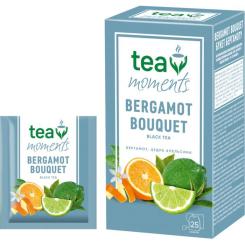 Чай Tea Moments Bergamot Bouquet черный 25х1.8 г Фото 1