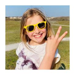 Детские солнцезащитные очки Koolsun Wave, 1-5 років, золотий Фото 3