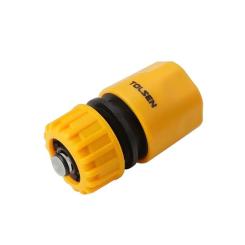 Соединительная муфта для шланга Tolsen 1/2" с аквастопом Фото