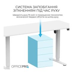 Компьютерный стол OfficePro ODE1670W White Фото 9