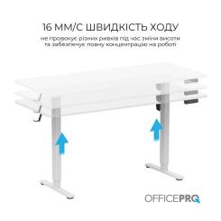Компьютерный стол OfficePro ODE1670W White Фото 1