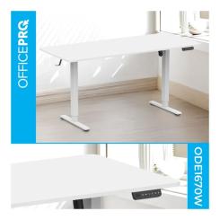 Компьютерный стол OfficePro ODE1670W White Фото 3