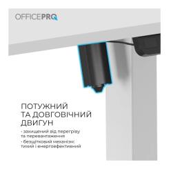 Компьютерный стол OfficePro ODE1670W White Фото 6