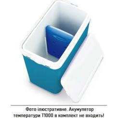 Термобокс Adriatic 24л синій з помаранчевим Фото 2