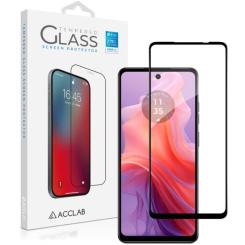 Стекло защитное ACCLAB Full Glue MOTO E14 Black Фото