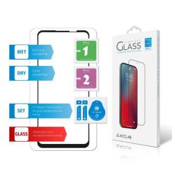 Стекло защитное ACCLAB Full Glue MOTO G31/G41 Black Фото 6