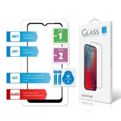 Стекло защитное ACCLAB Full Glue Oppo A16 Black Фото 6