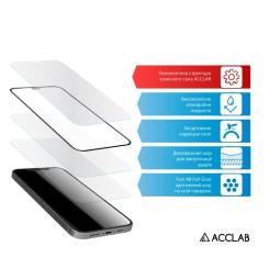 Стекло защитное ACCLAB Full Glue Oppo A78Black Фото 3