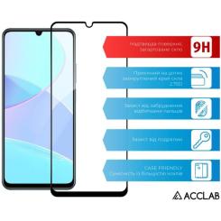 Стекло защитное ACCLAB Full Glue Realme C51 Black Фото 2