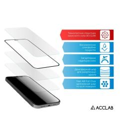 Стекло защитное ACCLAB Full Glue Samsung A02s Black Фото 3