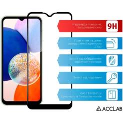 Стекло защитное ACCLAB Full Glue Samsung A15 Black Фото 2