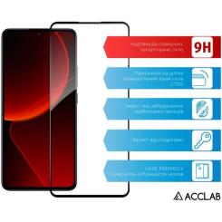 Стекло защитное ACCLAB Full Glue Xiaomi 13T Pro Black Фото 2