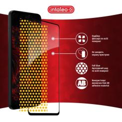 Стекло защитное Intaleo Full Glue MOTO E30/E40 Black Фото 6